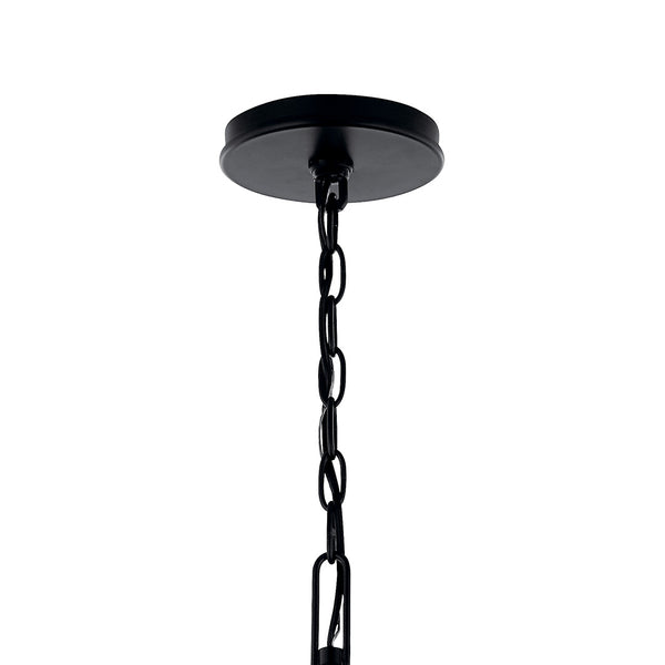 Talisa 52" Eight Lights Chandelier, Black