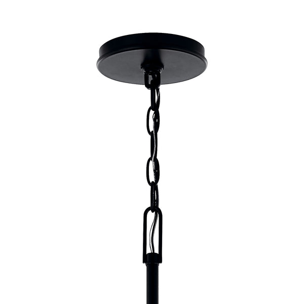 Talisa 45" Eight Lights Foyer Chandelier, Black