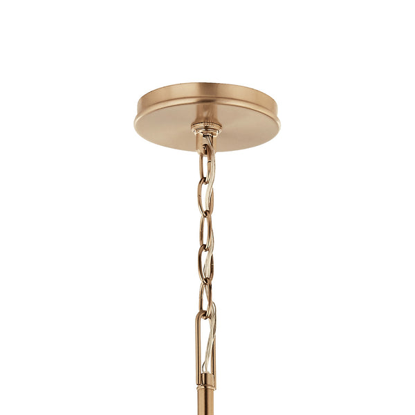 Talisa 45" Eight Lights Foyer Chandelier, Champagne Bronze