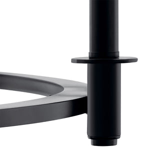 Barron 54" Ten Lights Chandelier, Black