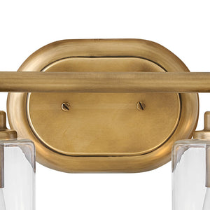 Frieze 32" Four Lights Large Vanity, Heritage Brass