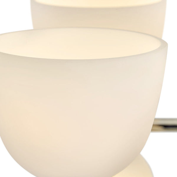 Tallulah 12" Four Lights Small Vanity, Polished Nickel