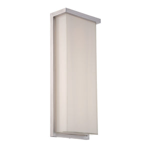 FM Modern 20'' LED Outdoor Wall Sconce, Brushed Aluminum - Main Product Image.jpg