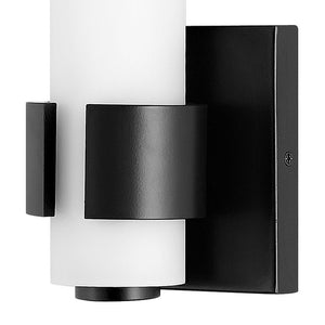 Plinth 5" Medium LED Sconce, Black
