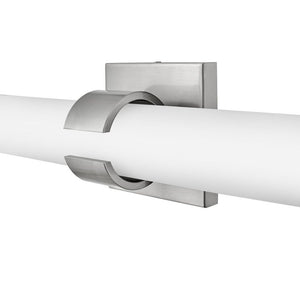 Plinth 23" Medium LED Vanity, Brushed Nickel