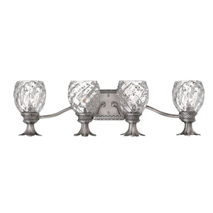 Beryl 29" Four Lights Large Vanity, Polished Antique Nickel