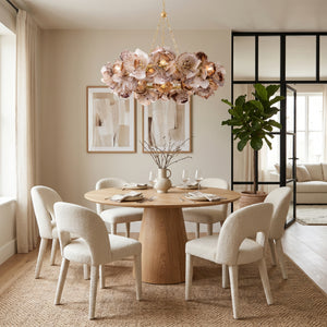 Tavon 40" Fourteen Lights Chandelier, Vintage Gold Leaf