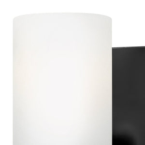 Chorus 4" One Light Small Sconce, Black