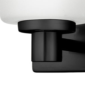 Chorus 4" One Light Small Sconce, Black