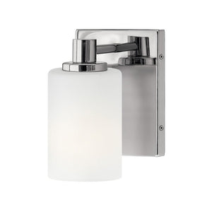 Chorus 4" One Light Small Sconce, Chrome