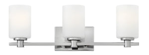 Chorus 22" Three Lights Medium Vanity, Chrome