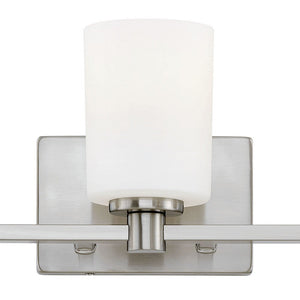 Chorus 35" Five Lights Extra Large Vanity, Brushed Nickel