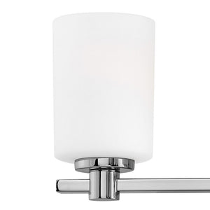 Chorus 35" Five Lights Extra Large Vanity, Chrome