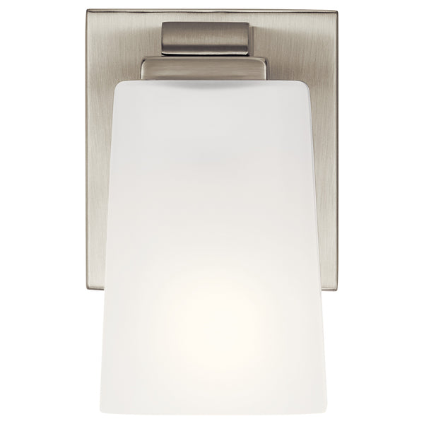 Derby 4" One Light Wall Sconce, Brushed Nickel