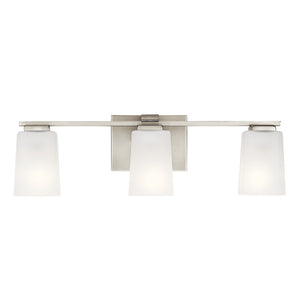 Derby 23" Three Lights Vanity Light, Brushed Nickel