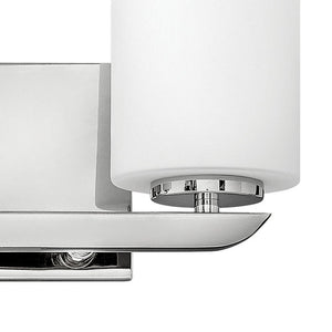 Keystone 14" Two Lights Small Vanity, Polished Nickel