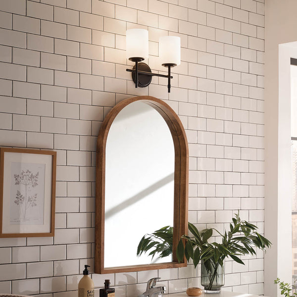 Janie 14" Light Vanity Light, Black