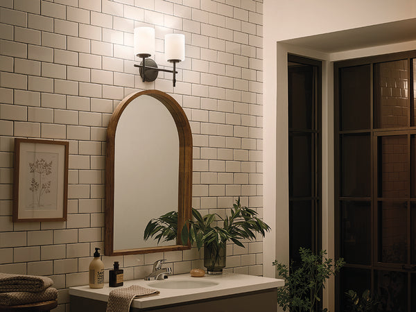 Janie 14" Light Vanity Light, Black