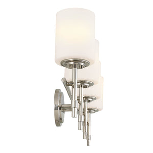 Janie 32" Four Lights Vanity Light, Polished Nickel