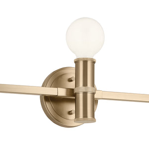 Sylar 24" Three Lights Vanity, Champagne Bronze