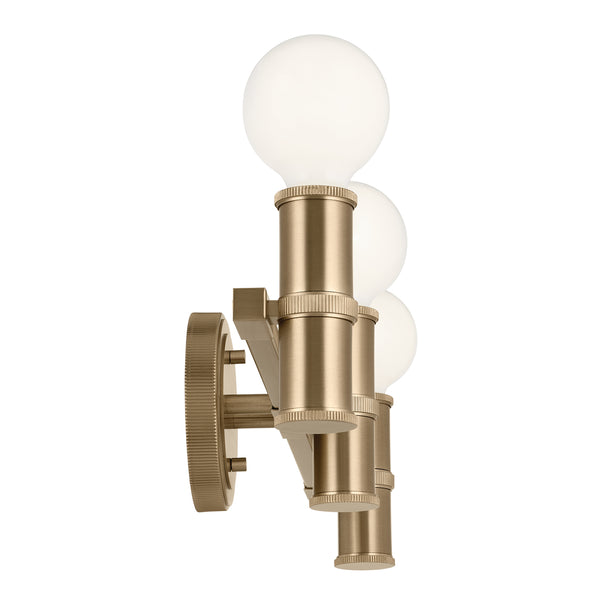 Sylar 24" Three Lights Vanity, Champagne Bronze