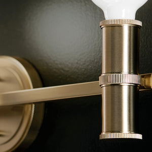 Sylar 24" Three Lights Vanity, Champagne Bronze