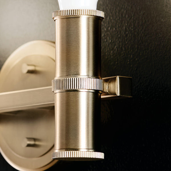 Sylar 13" Two Lights Vanity, Champagne Bronze