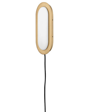 Marlin 6" Medium LED Vanity, Heritage Brass