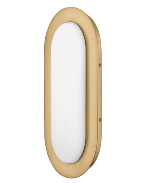 Marlin 6" Medium LED Vanity, Heritage Brass