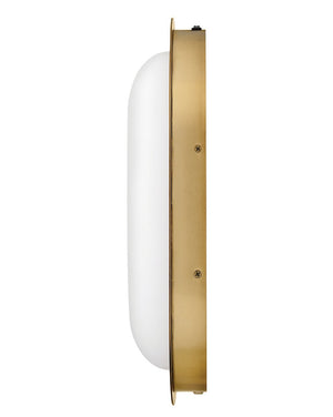 Marlin 6" Medium LED Vanity, Heritage Brass