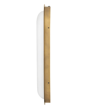 Marlin 6" Large LED Vanity, Heritage Brass