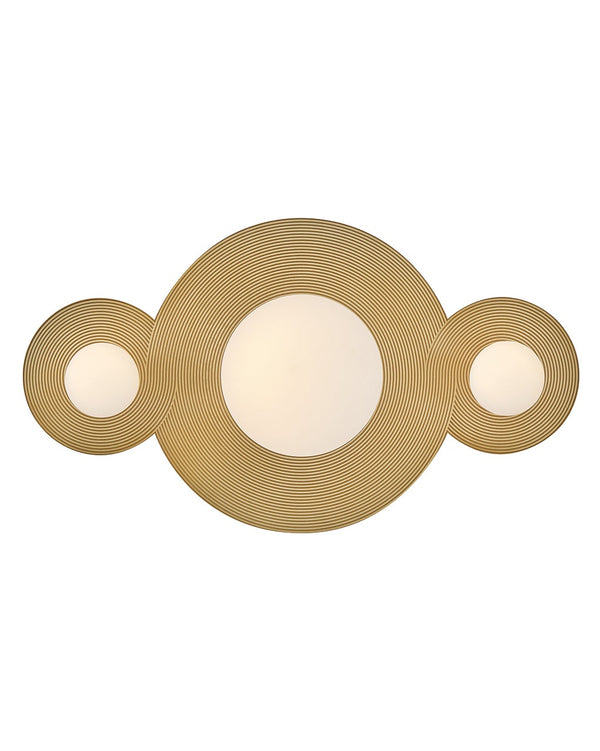 Rhea 10" Small LED Vanity, Heritage Brass