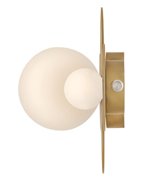 Rhea 10" Small LED Vanity, Heritage Brass