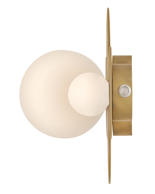 Rhea 10" Small LED Vanity, Heritage Brass