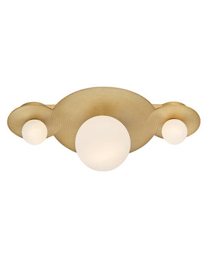 Rhea 10" Small LED Vanity, Heritage Brass