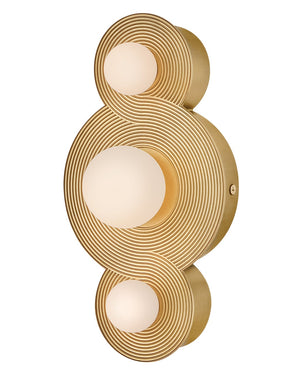 Rhea 18" Small LED Vanity, Heritage Brass