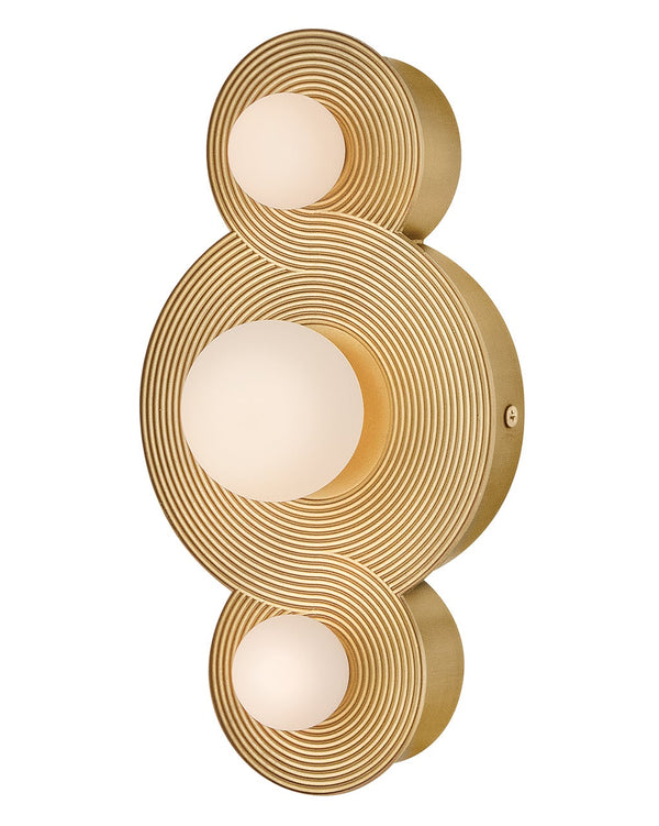 Rhea 18" Small LED Vanity, Heritage Brass