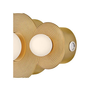Rhea 18" Small LED Vanity, Heritage Brass