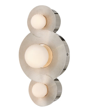 Rhea 18" Small LED Vanity, Polished Nickel