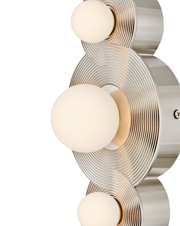 Rhea 18" Small LED Vanity, Polished Nickel