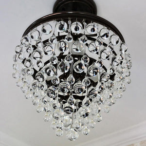 Bauble 13'' Three Light Semi Flush Mount, Bronze - Alternate Product Image 2.jpg