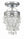 Bauble 7.25'' One Light Semi Flush Mount, Polished Chrome Alt 4.jpg
