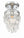 Bauble 7.25'' One Light Semi Flush Mount, Polished Chrome Alt 5.jpg