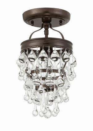 Bauble 7.25'' One Light Semi Flush Mount, Bronze Alt 4.jpg