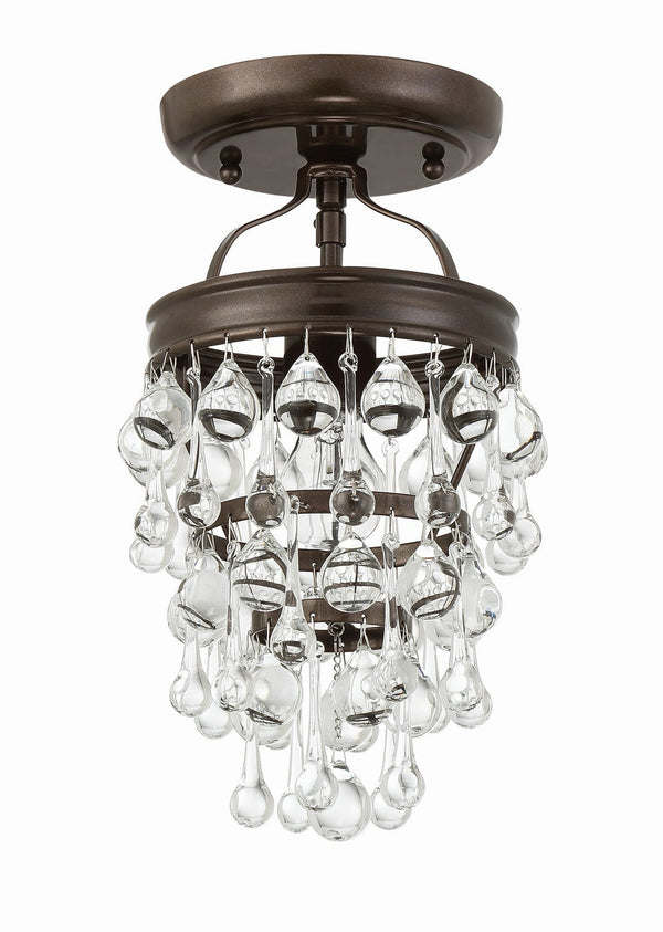 Bauble 7.25'' One Light Semi Flush Mount, Bronze Alt 4.jpg