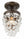 Bauble 7.25'' One Light Semi Flush Mount, Bronze Alt 5.jpg