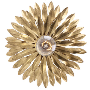 Laurel 11'' One Light Flush Mount, Antique Gold - Alternate Product Image 1.jpg