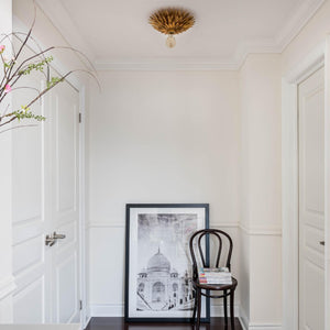 Laurel 11'' One Light Flush Mount, Antique Gold Alt 4.jpg