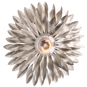 Laurel 11'' One Light Flush Mount, Antique Silver - Alternate Product Image 1.jpg