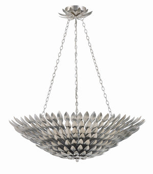 Laurel 30'' Eight Light Chandelier, Antique Silver Alt 5.jpg